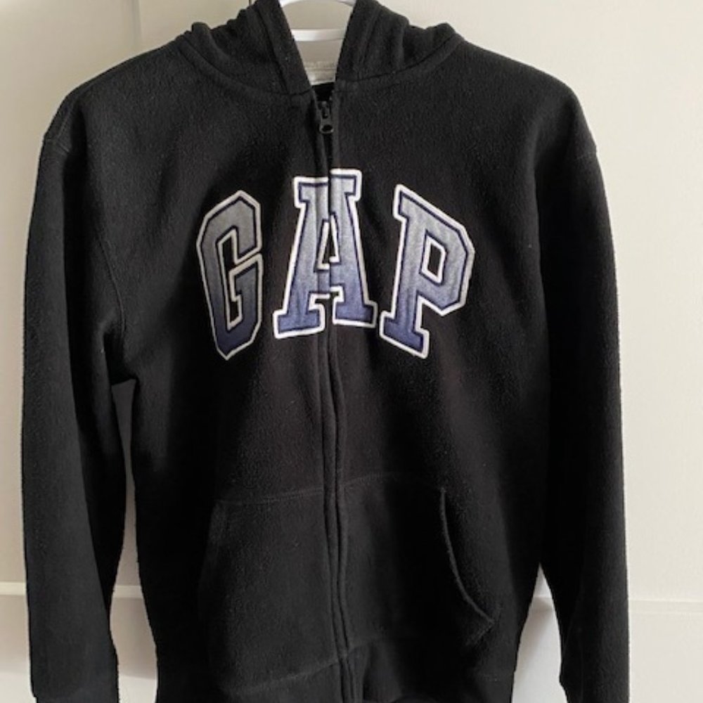 Kids GAP Logo Hoodie, Black, Kids Size XXL